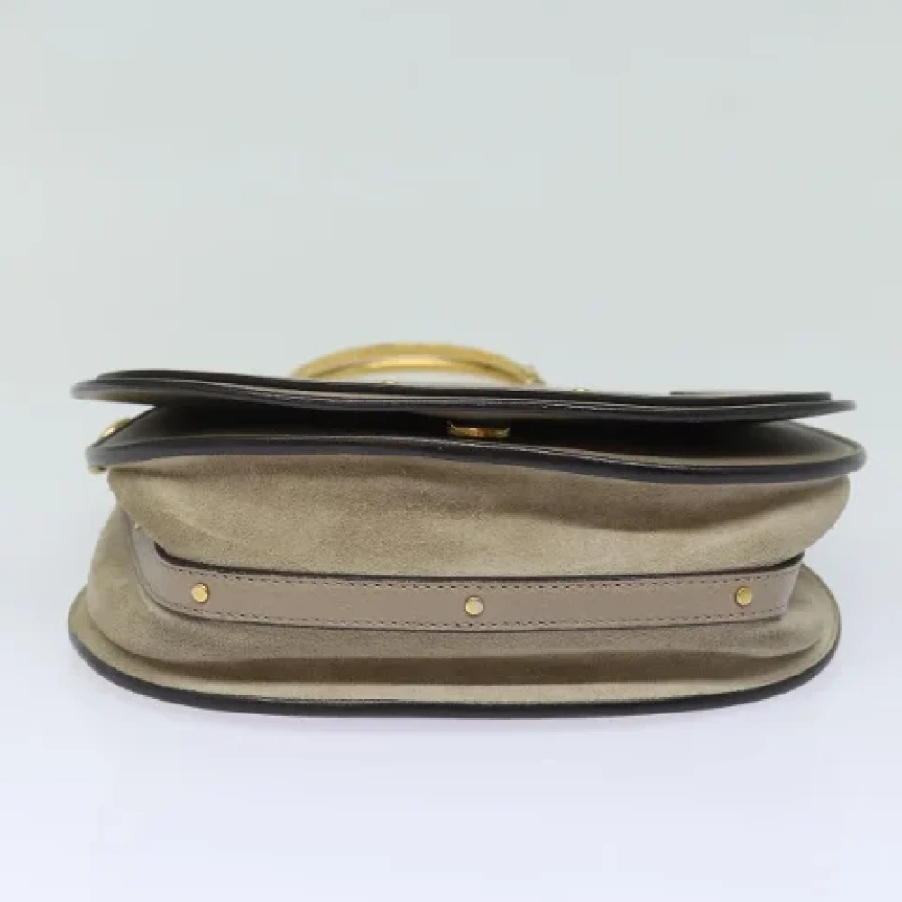 Chloé Pre-owned Leather handbags Beige Dames