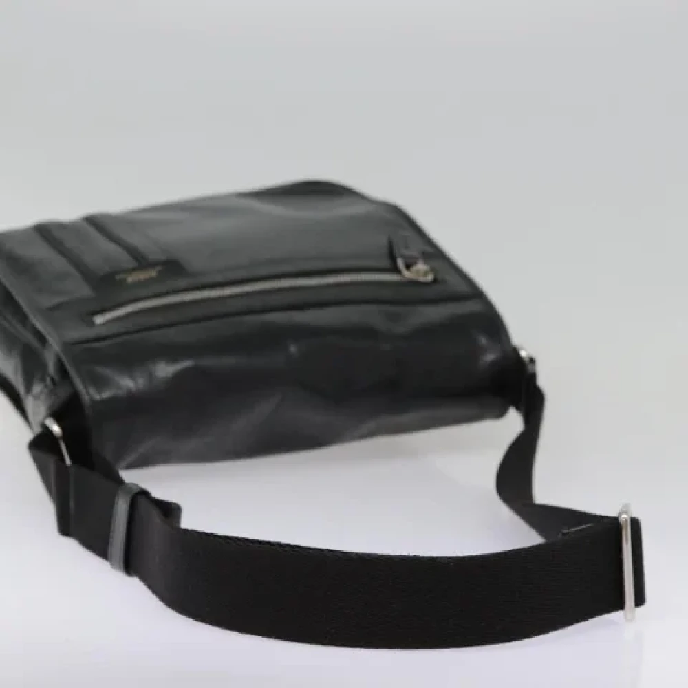 Bally Pre-owned Leather shoulder-bags Black Dames