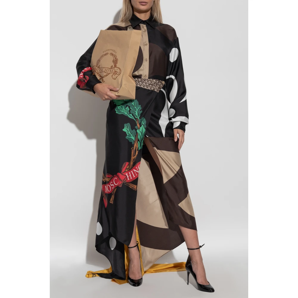 Moschino Zijden pareo Multicolor Dames