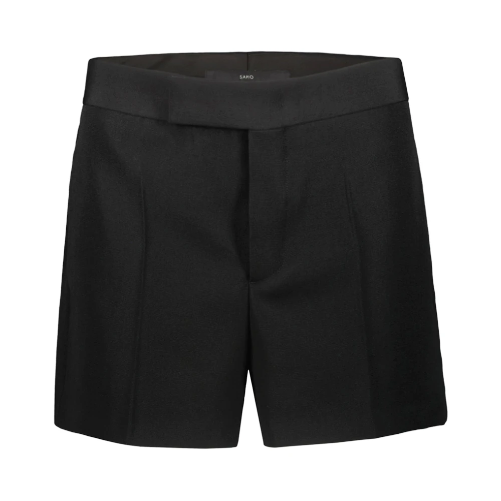 Sapio N°7C Panama Shorts Black Dames