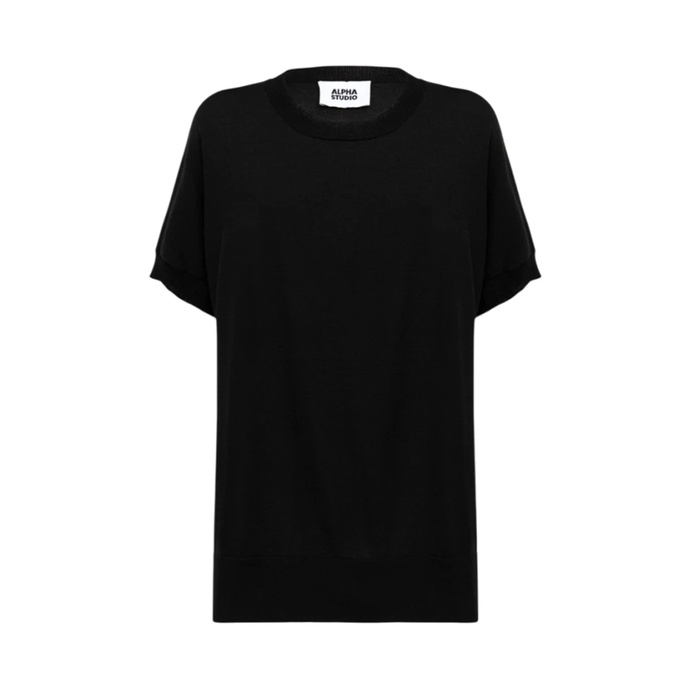 Knitwear > Round-neck Knitwear - - Alpha Studio - Modalova