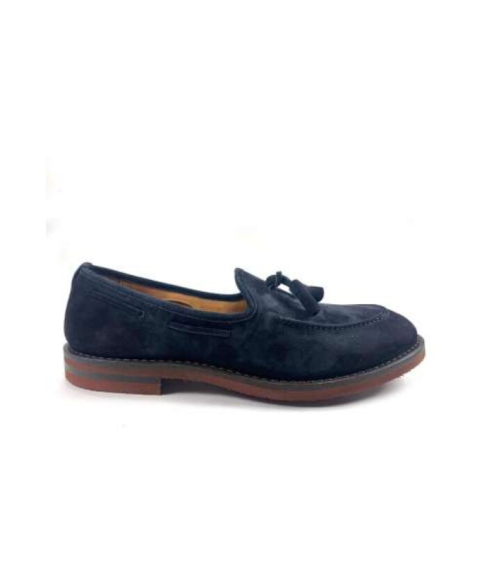 mocassin-en-daim-bleu-avec-glands
