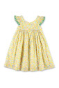 robe-jaune-brodee-florale