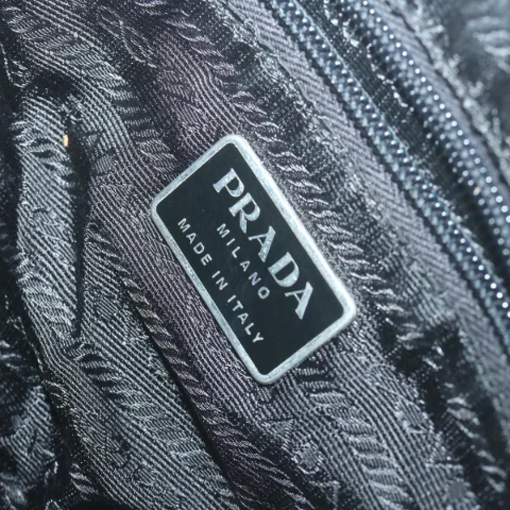 Prada Vintage Pre-owned Fabric shoulder-bags Pink Dames