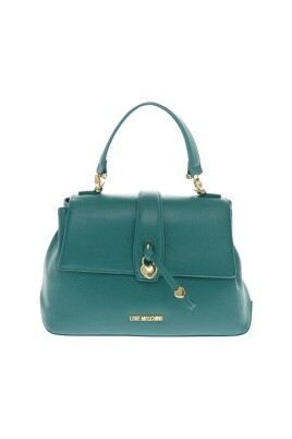 sac-vert-avec-charme-de-coeur