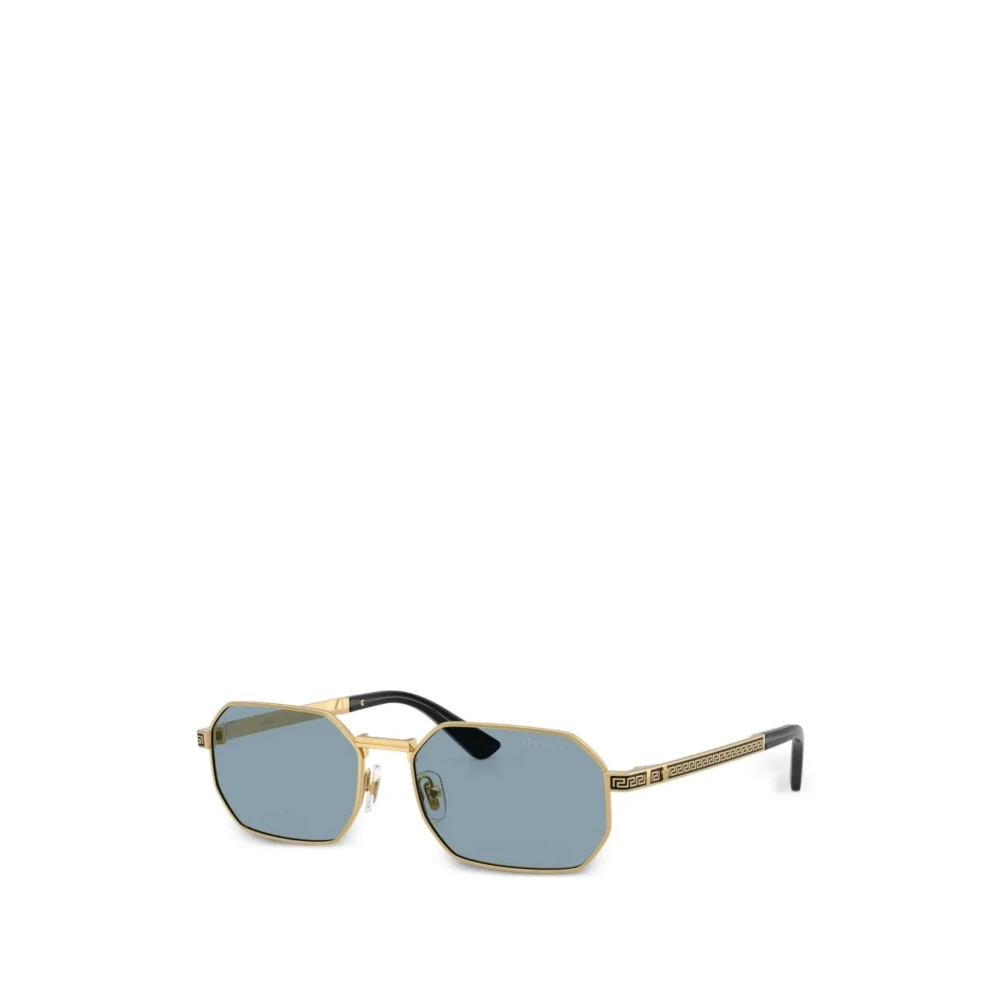 Versace Men's Yellow Sunglasses, 54 Mm, Rectangle Sunglasses