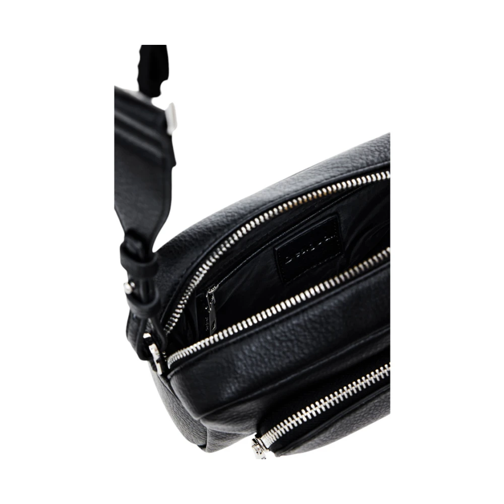 Desigual Dames Schoudertas Synthetisch Leer Black Dames