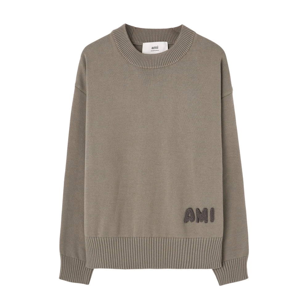 Knitwear > Round-neck Knitwear - - Ami Paris - Modalova