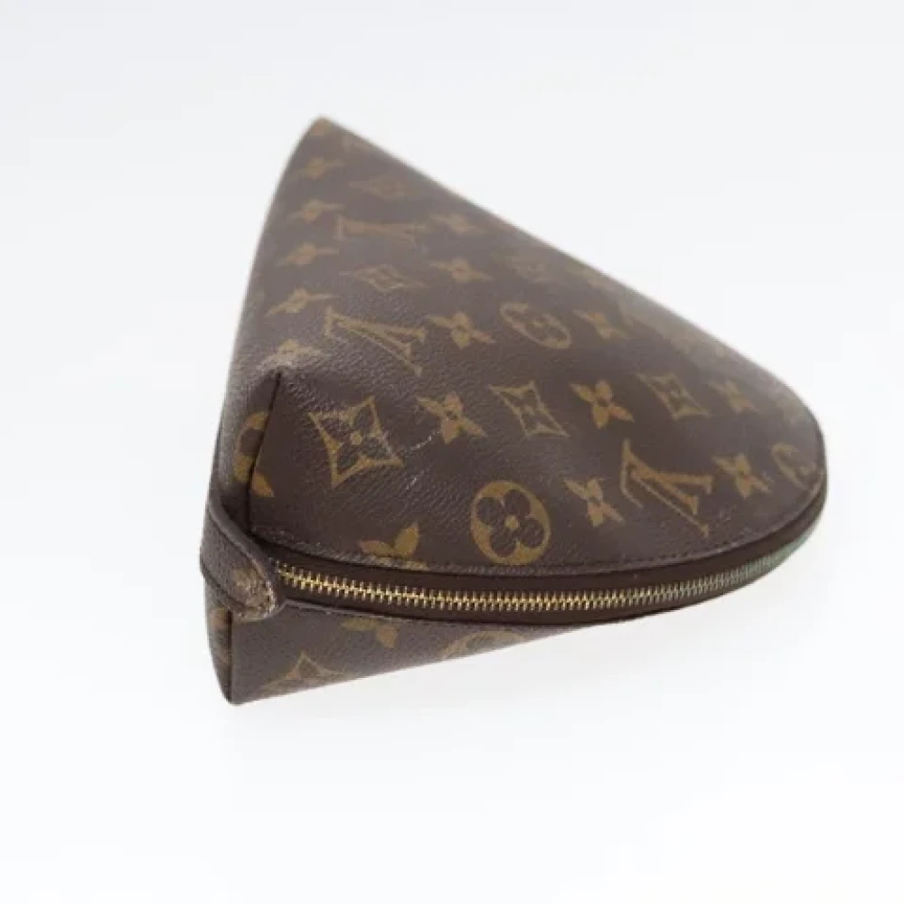 Louis Vuitton Vintage Pre-owned Canvas pouches Brown Dames