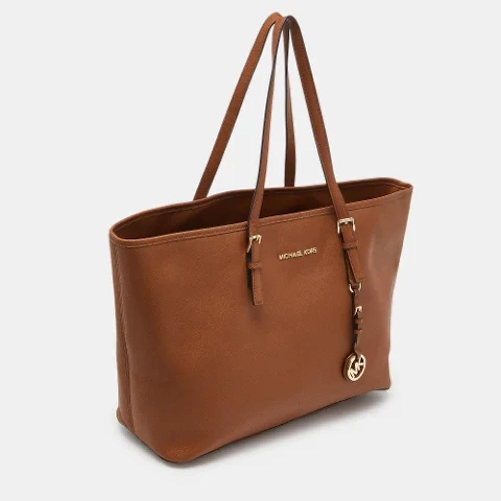 Michael Kors Pre-owned Leather totes Brown Dames
