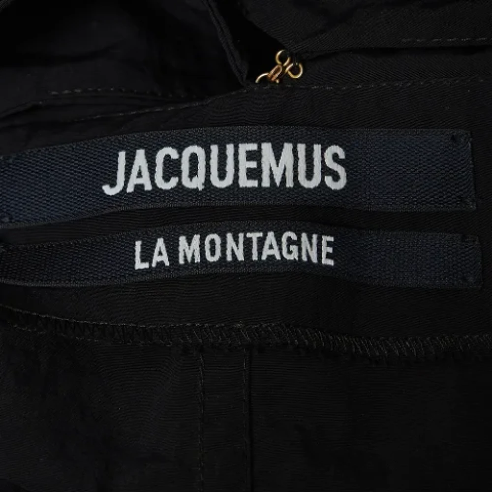 Jacquemus Pre-owned Nylon dresses Black Dames