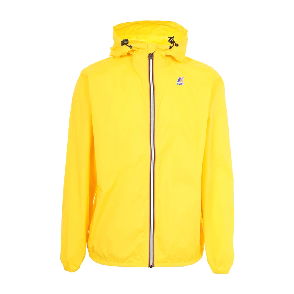 K-Way Women's Yellow Raincoat Le Vrai Claude Size 4.0