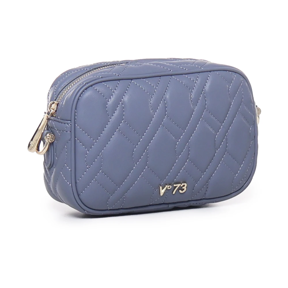 V73 Denim Schoudertas Stoffig Blauw Ecoleer Blue Dames