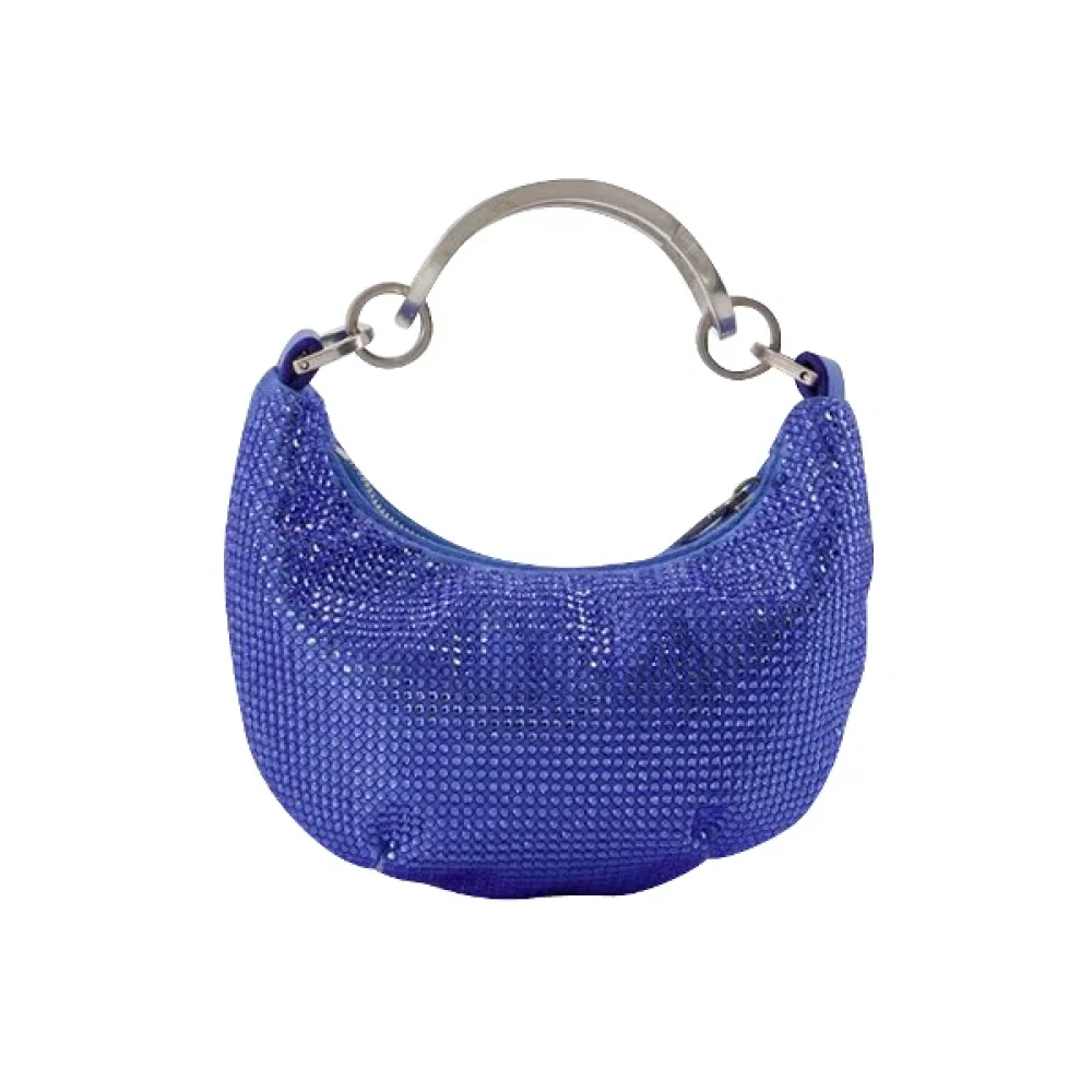 Off White Leather handbags Blue Dames