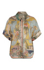 floral-print-short-sleeve-shirt