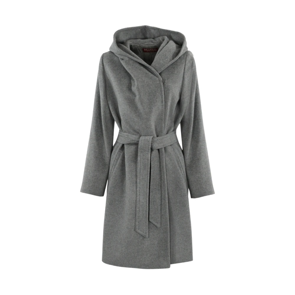 Max Mara Stijlvolle Jas voor Vrouwen Gray Dames