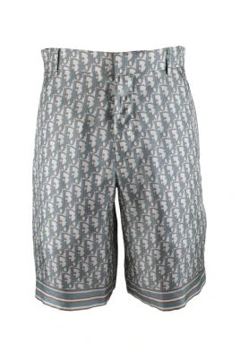 Oblique Bermuda Shorts