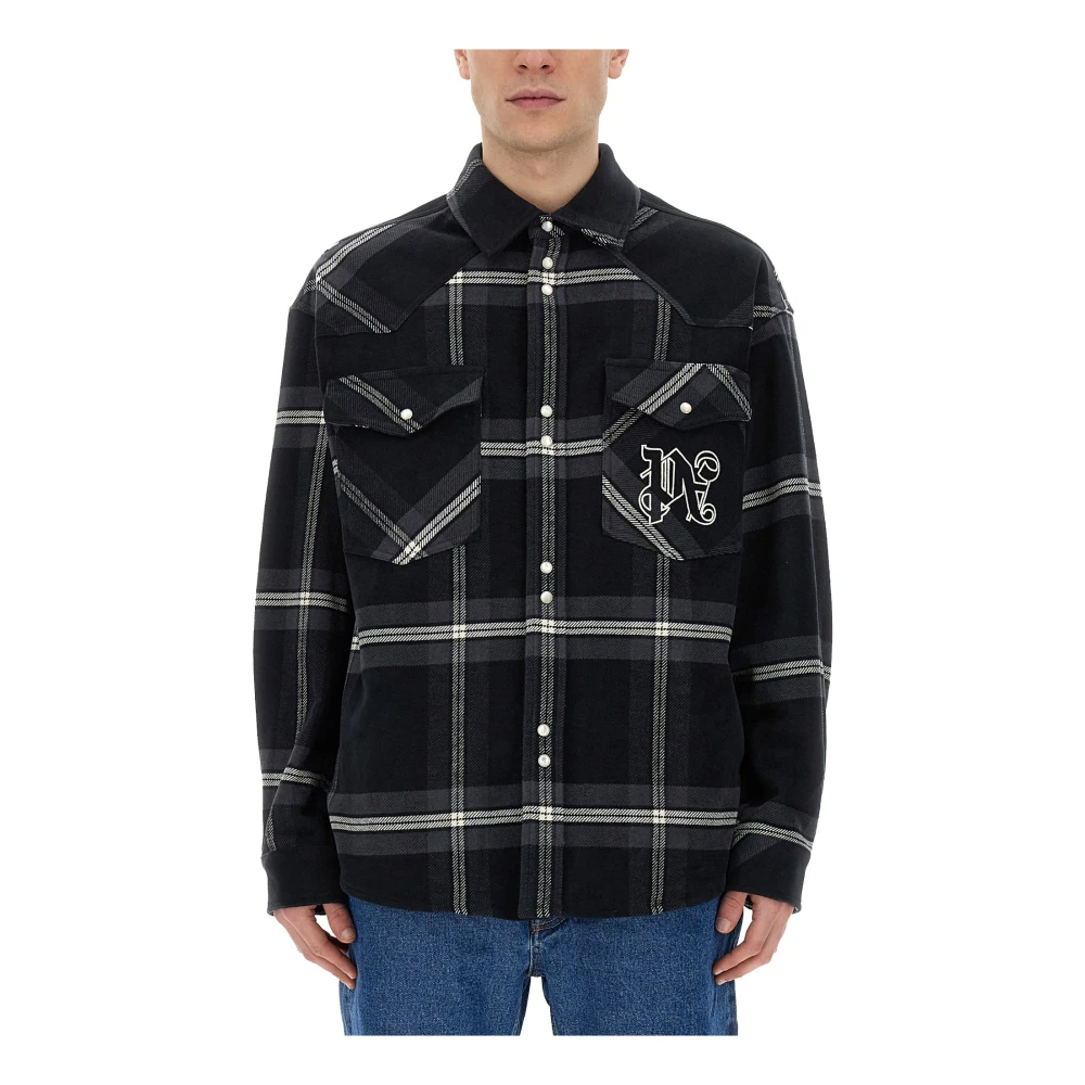 Palm Angels Uomo Grigio Giacche, L, New,