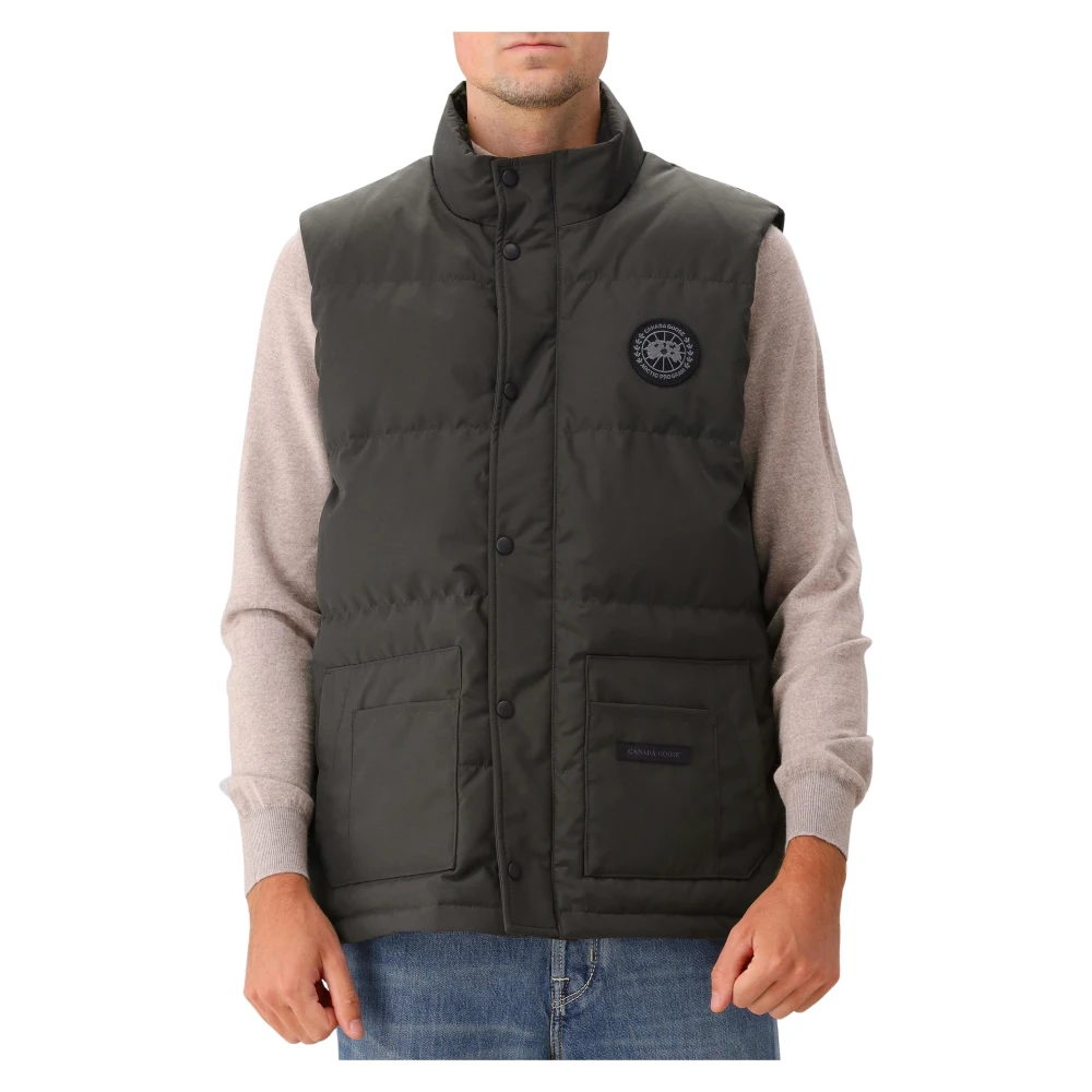 Canada Goose Grön Puffer Vest Freestyle Crew Green, Herr