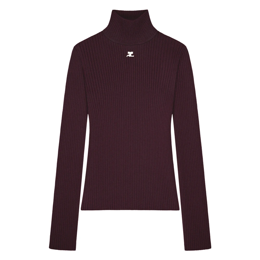 Courrèges Damen Rot Strickwaren, Lgröße:
