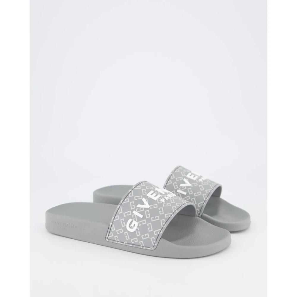 Givenchy Heren Slide Sandalen Gray Heren