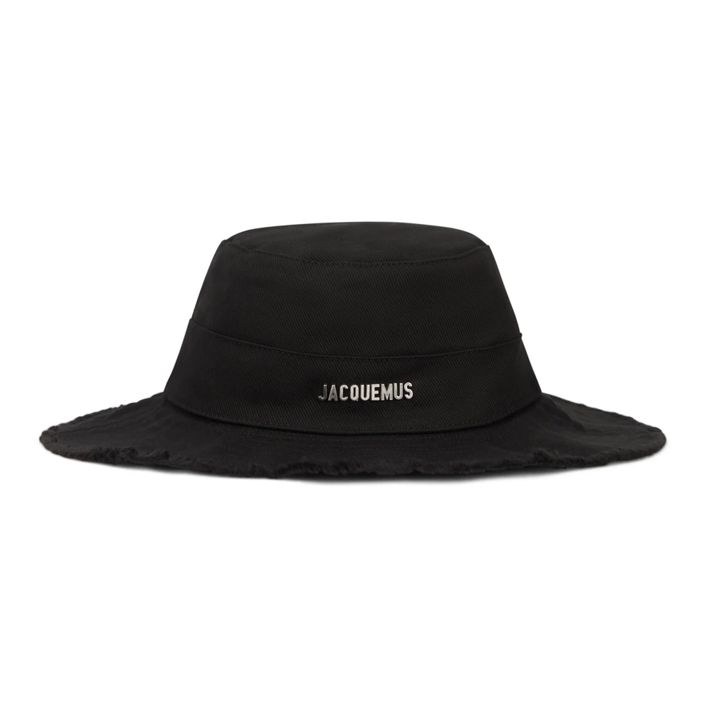 Jacquemus Black Le Bob Artichoke Hat - Male - Accessories - 56 Cm - Accessories