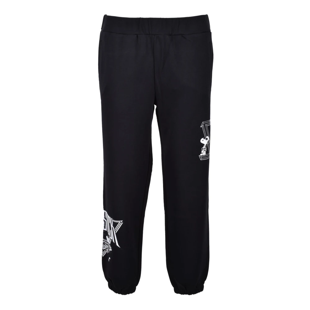 Iceberg Katoenmix Stijlvolle Broek Black Heren