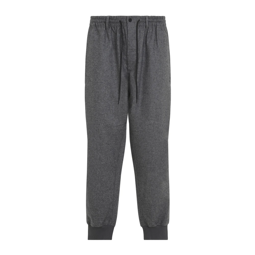 Y-3 Grijze Broek Aw24 Herenmode Gray Heren