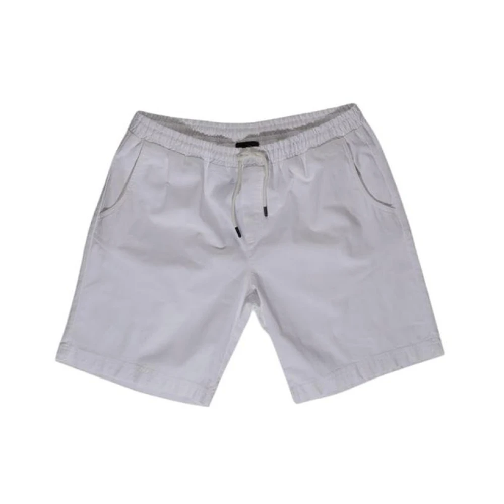 Refrigiwear Men's White Cotton Bermuda Shorts - Casual Shorts - W40- Shorts