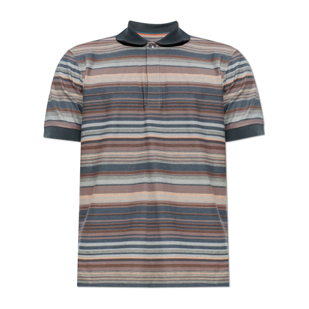 Paul Smith Uomo Grigio - Polo A Righe - Tops - L