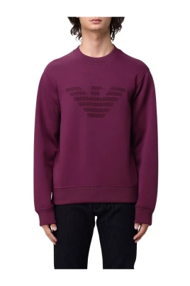 Sweatshirt med broderad örnemblem