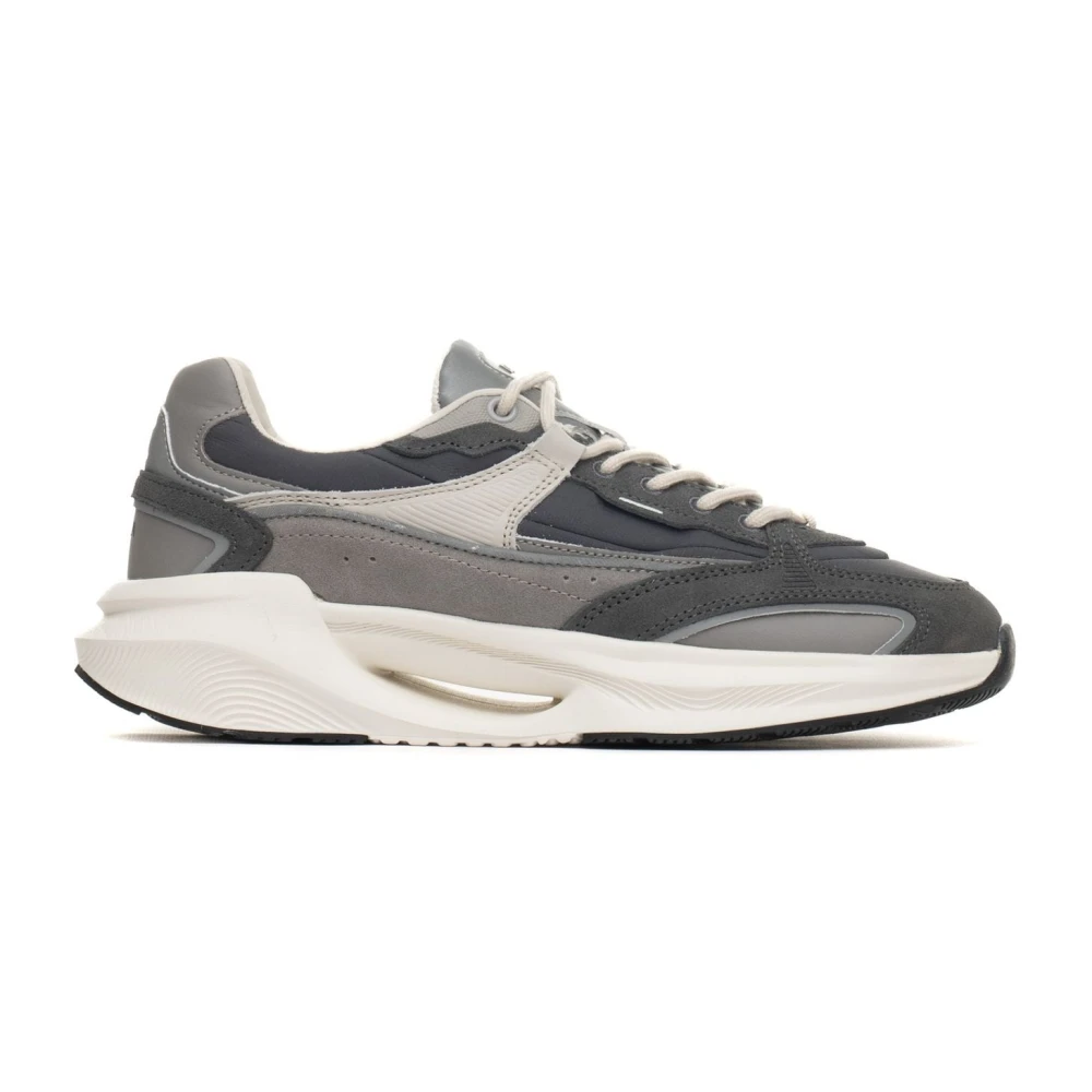 D.a.t.e. Grijze Vela Sneakers Heren Schoenen Grijs
