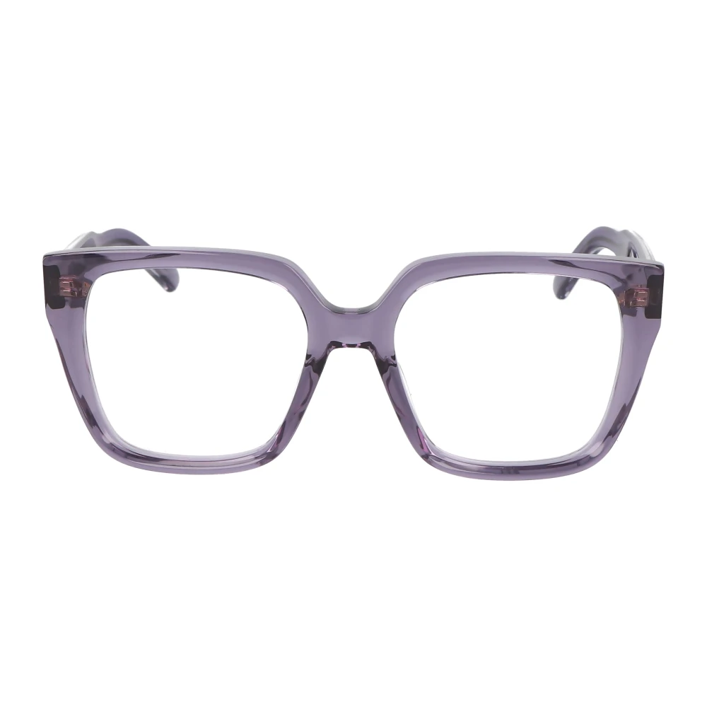 Dior Vierkante Acetaatbril Spirito Purple Unisex