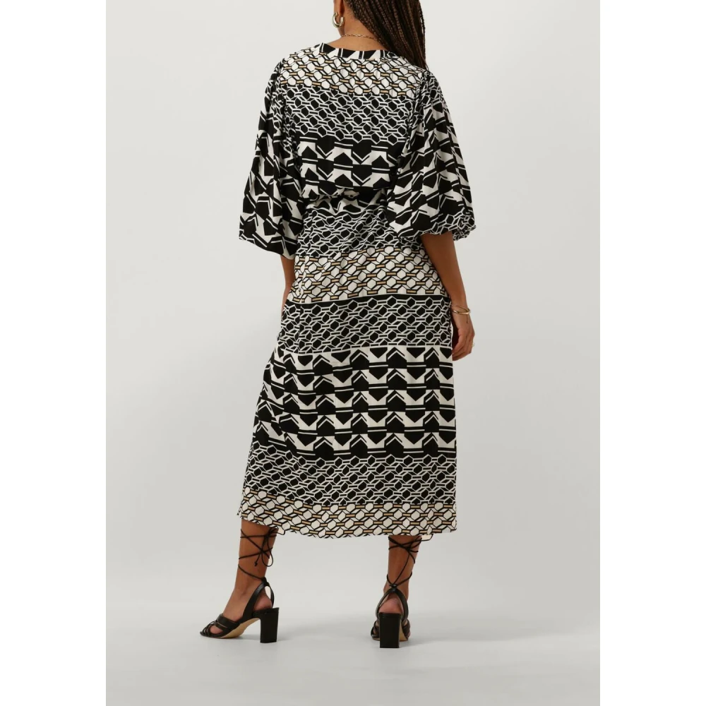 Nukus Grafische Amelia Jurk Stijlvolle Keuze Multicolor Dames
