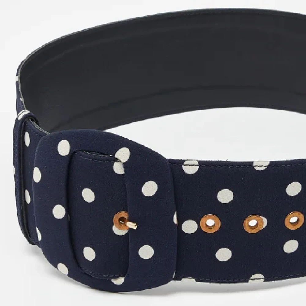 Moschino Pre-Owned Pre-owned Fabric belts Blue Dames