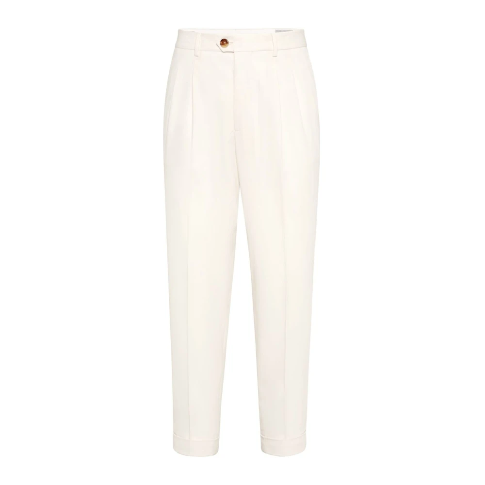 Trousers > Slim-fit Trousers - - Brunello Cucinelli - Modalova