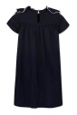 blue-short-sleeved-casual-dress