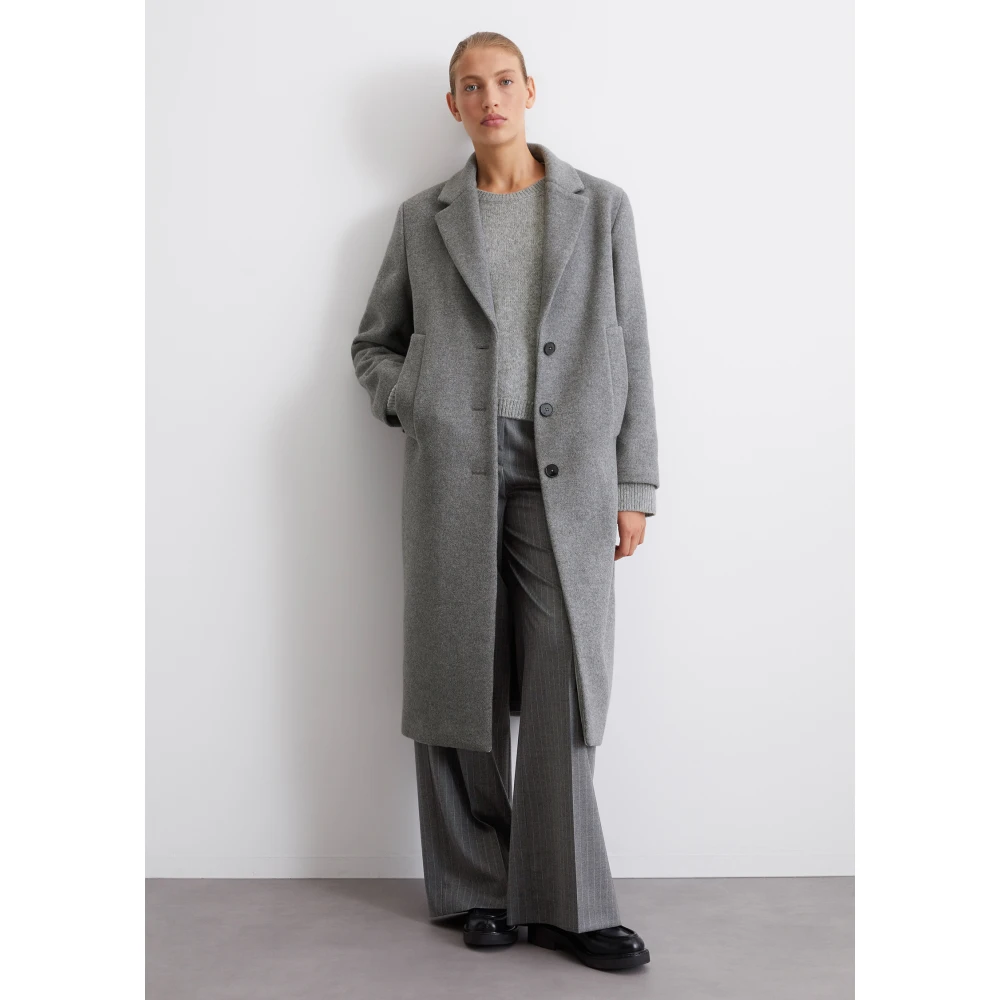 Marc O'Polo Blazer coat relaxed Gray Dames