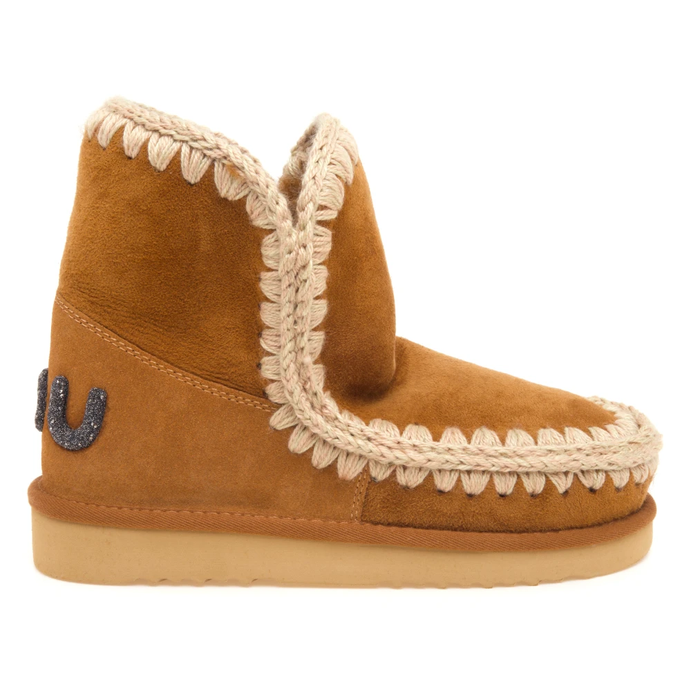 Mou Donna Marrone - Eskimo 18 Glitter Logo - Shoes - 36 Eu