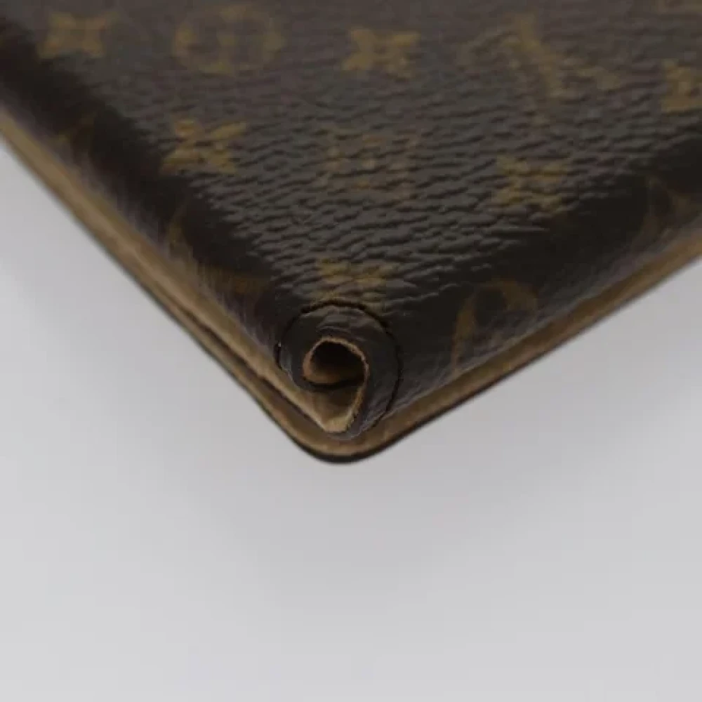 Louis Vuitton Vintage Pre-owned Canvas wallets Brown Unisex
