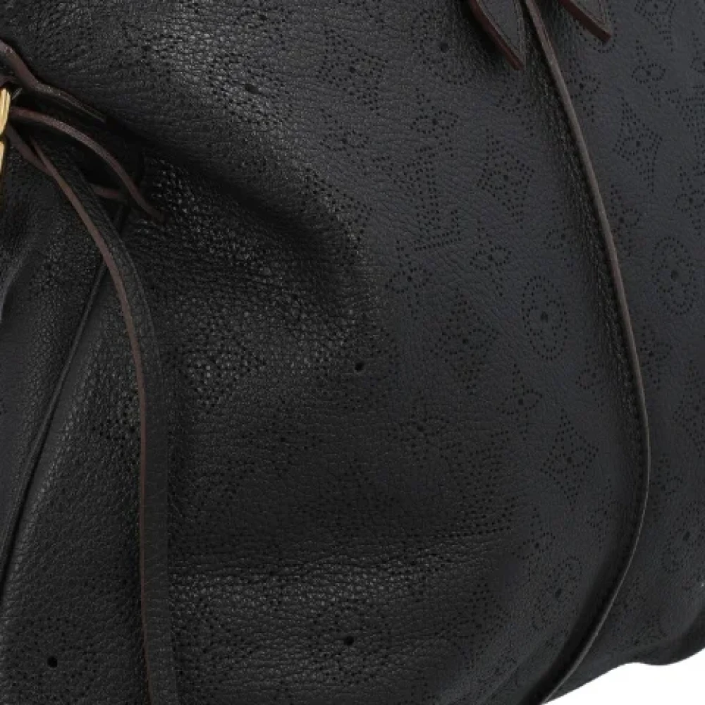 Louis Vuitton Vintage Pre-owned Leather crossbody-bags Black Dames