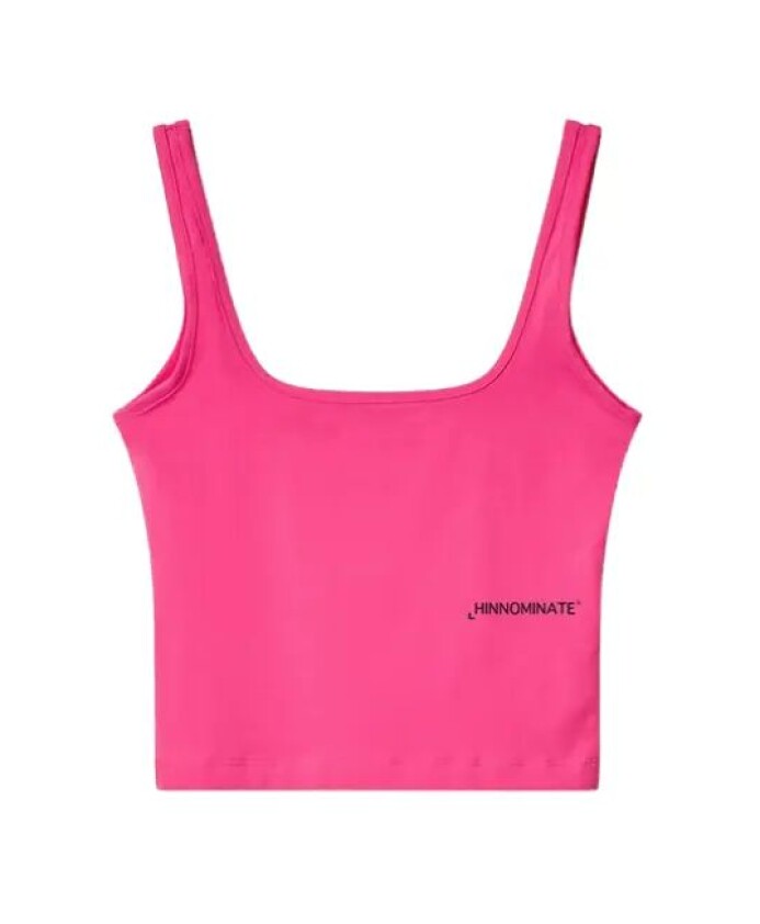 debardeur-en-coton-fuchsia-avec-logo