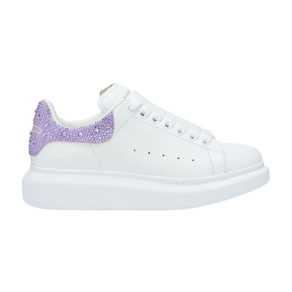 Alexander McQueen Witte Oversized Sneakers voor Vrouwen Dames Schoenen