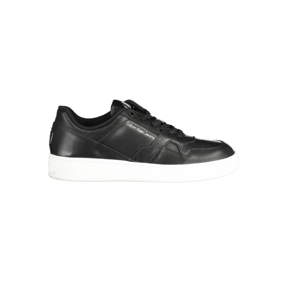 Calvin Klein Men's Black Polyester Sneaker