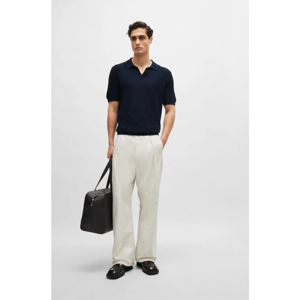 Boss Heren Polo Shirt Blue Heren