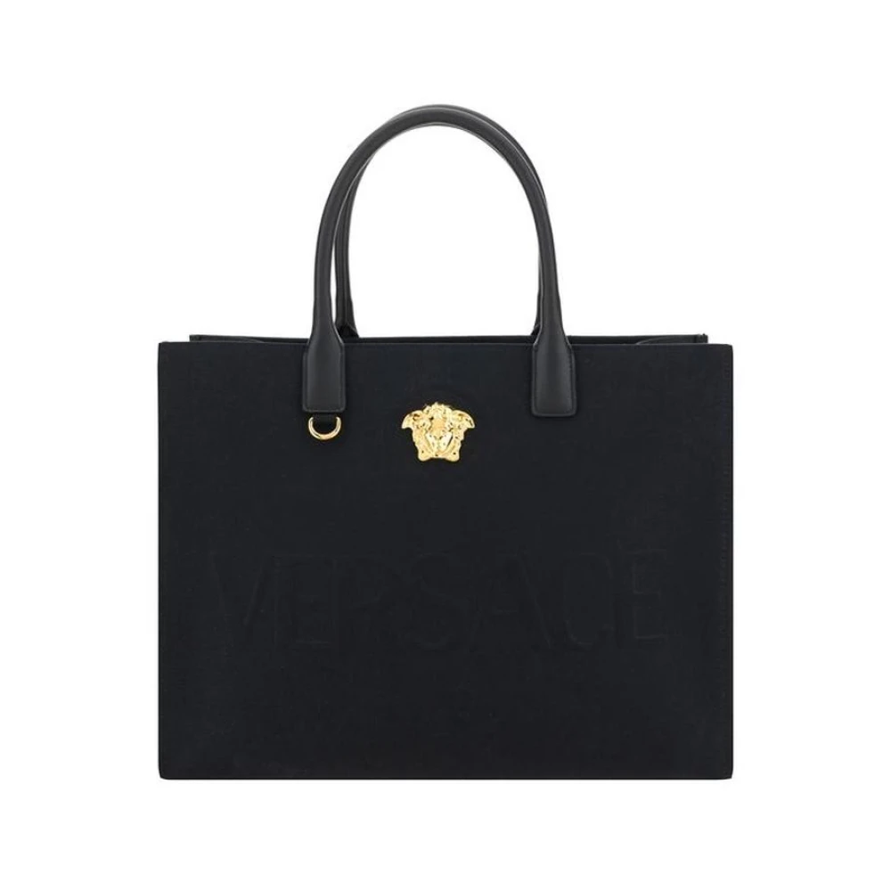 Versace - Bags > Handbags - Black - Versace - Modalova