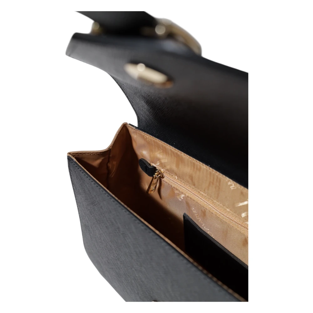 Alviero Martini 1a Classe Stijlvolle Middelgrote Tassen Collectie in PVC Black Dames