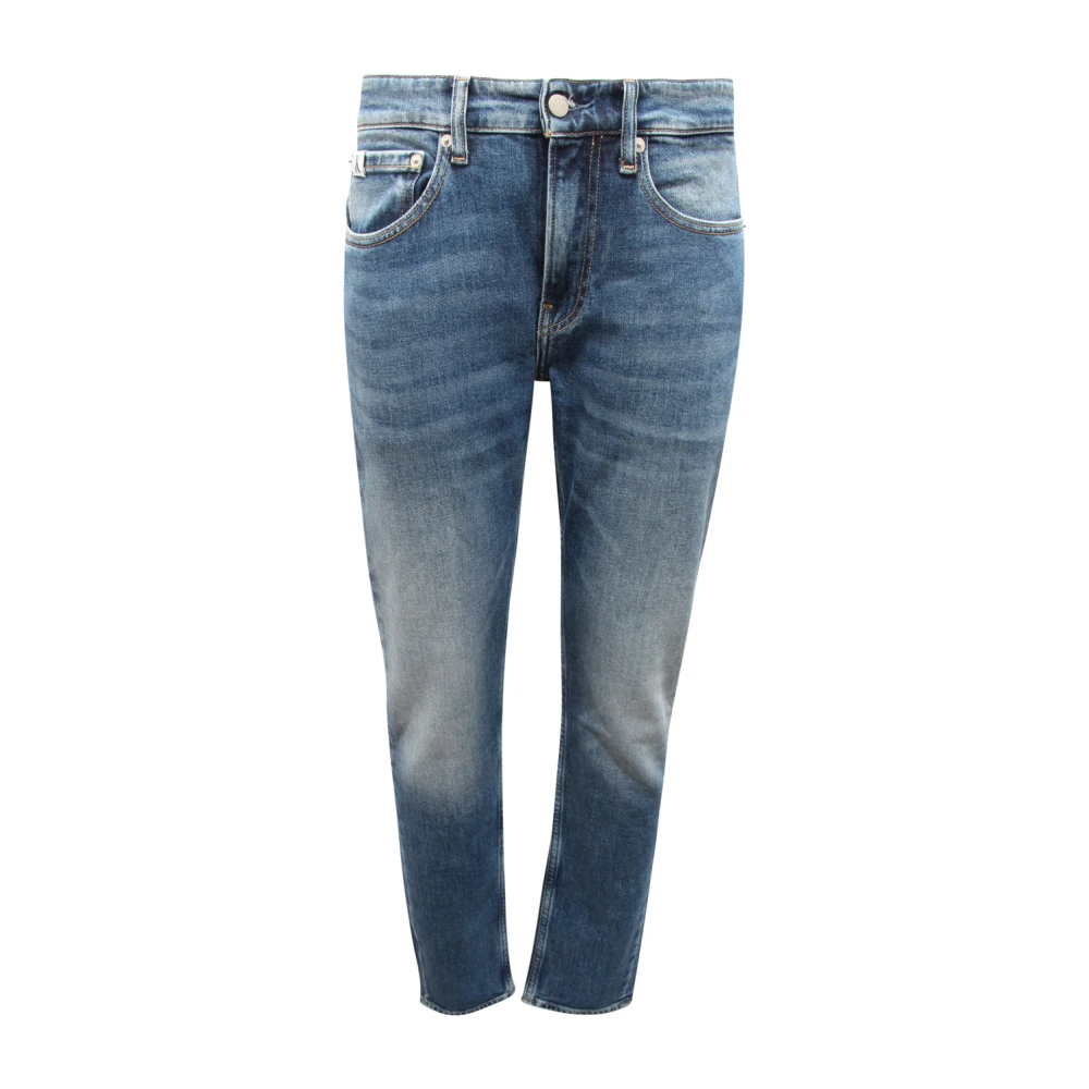 Calvin Klein Men's Blue Slim Fit Jeans, W29, Slim Tapered Jeans