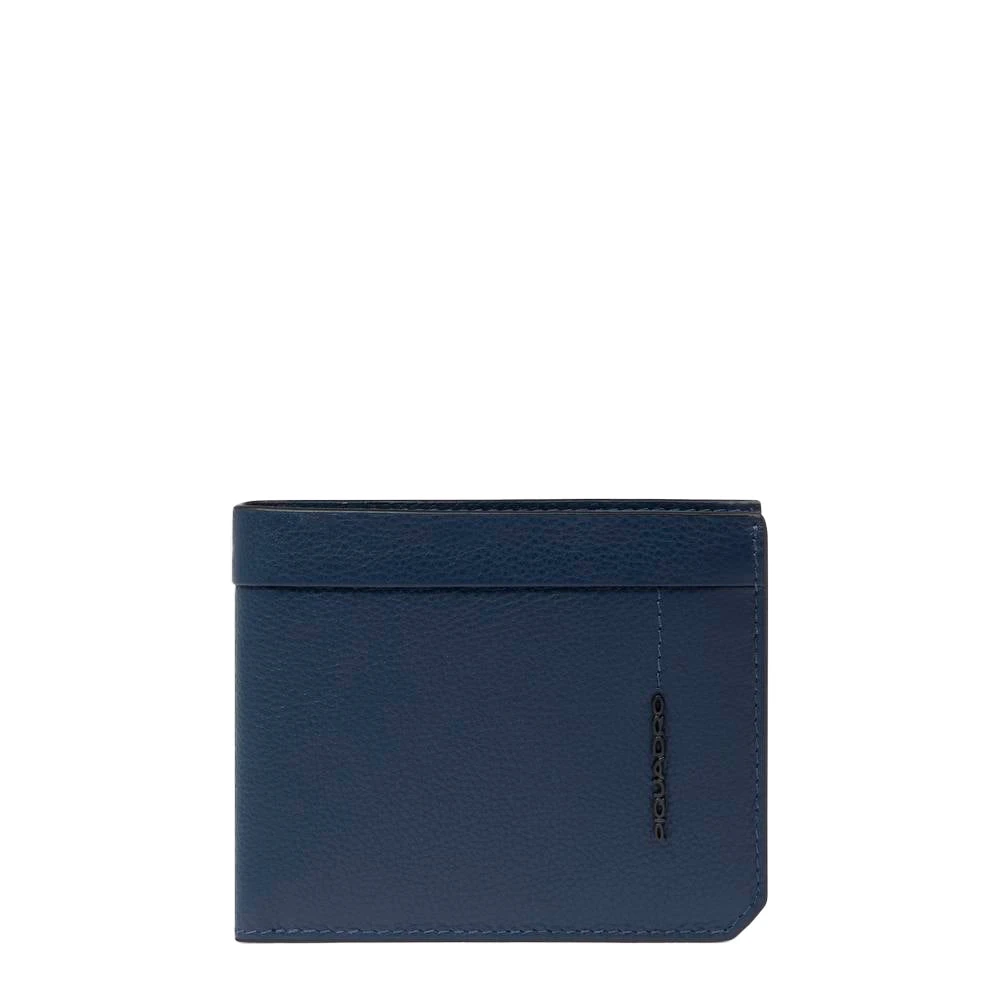 Piquadro Men's Blue Wallets & Cardholders, One Size, Wallet With Coin Pocket