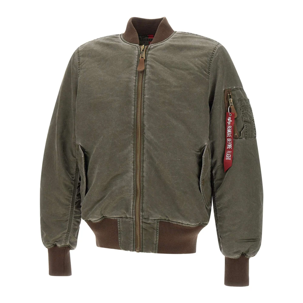Alpha industries Vintage Bomberjack Groen Green Heren